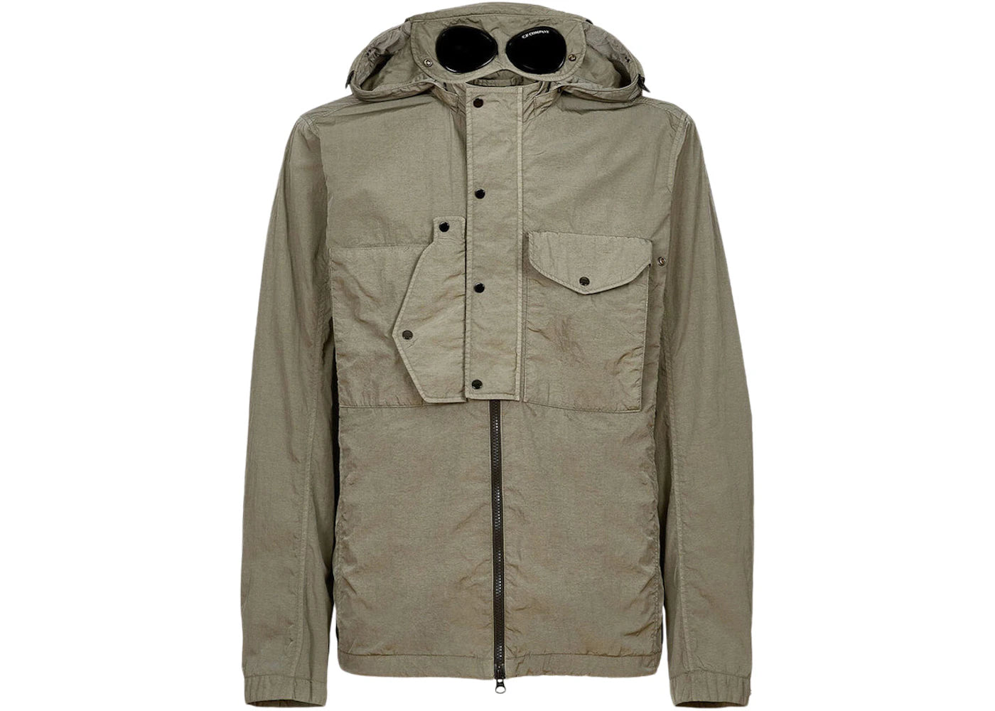 C.P. Company Chrome-R Goggle Overshirt Thyme-Green
