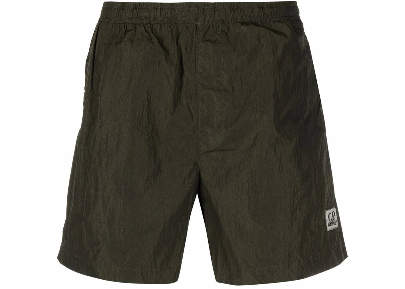 C.P. Company Chrome Swim Shorts Burnt Olive Green