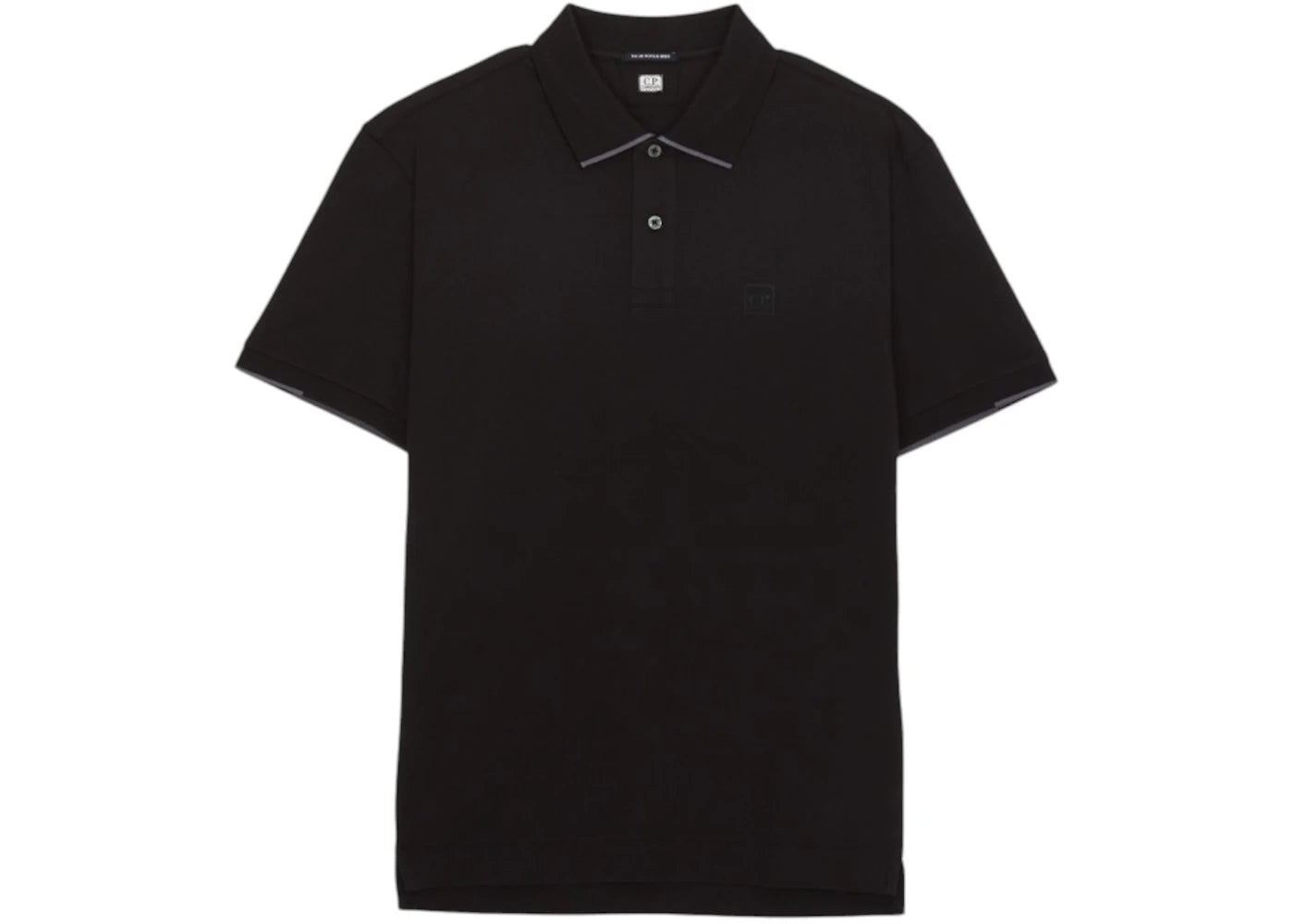 C.P. Company Collar S/S T-Shirt Black