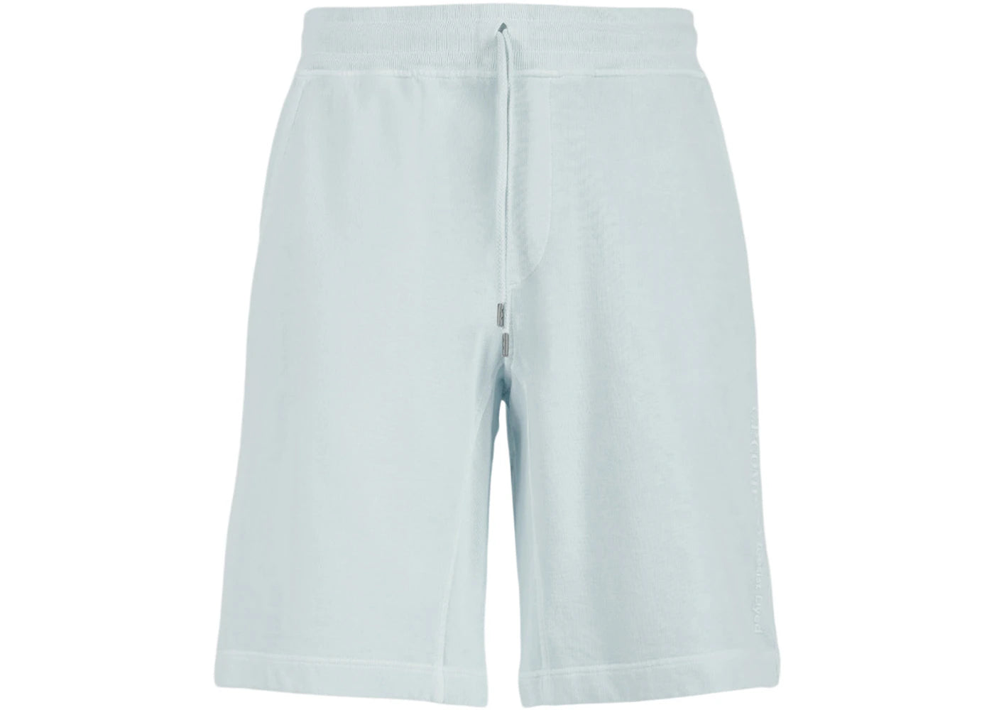 C.P. Company Cotton Fleece Resist Dyed Shorts Baby Blue