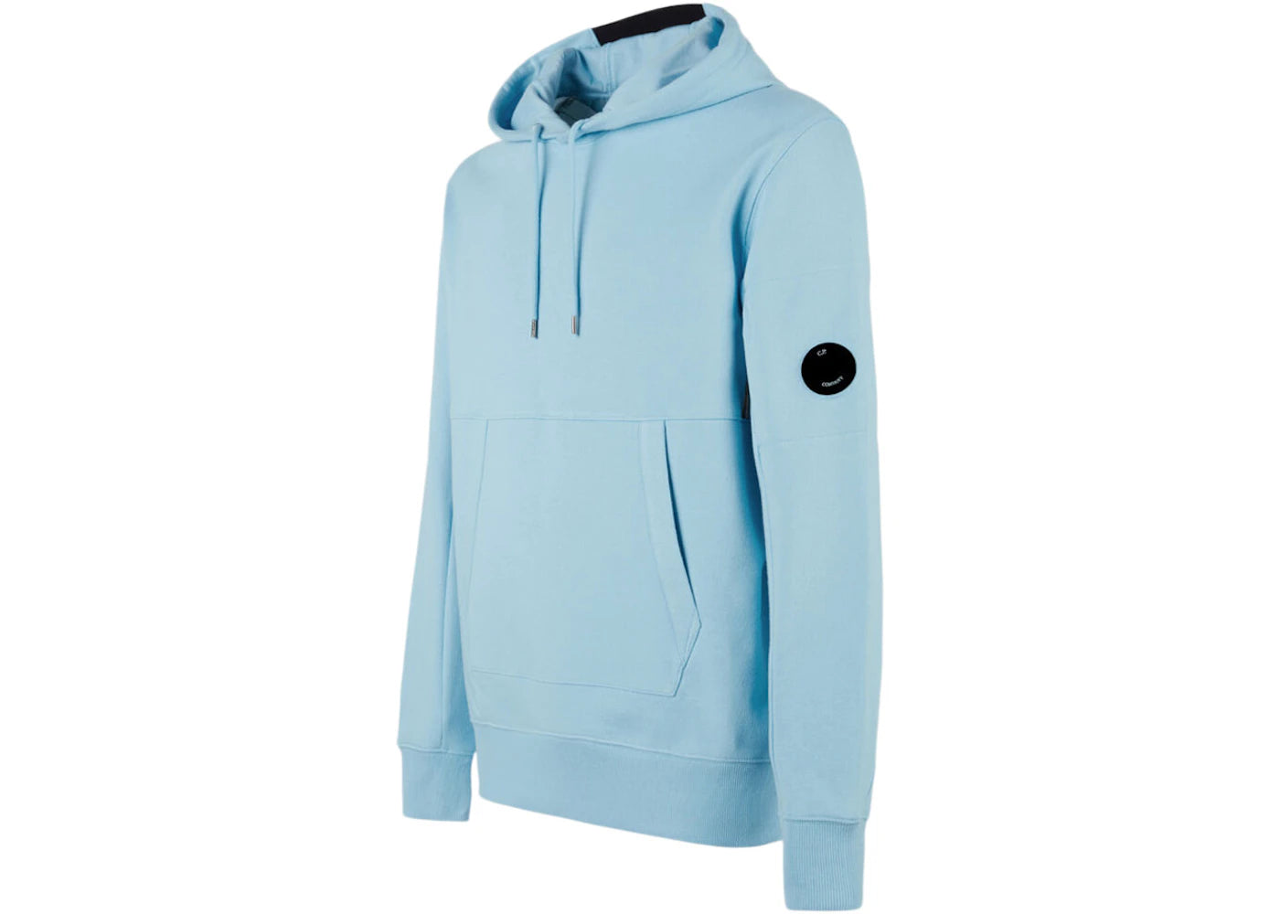 C.P. Company Diagnol Raised Fleece Hoodie Sky Blue