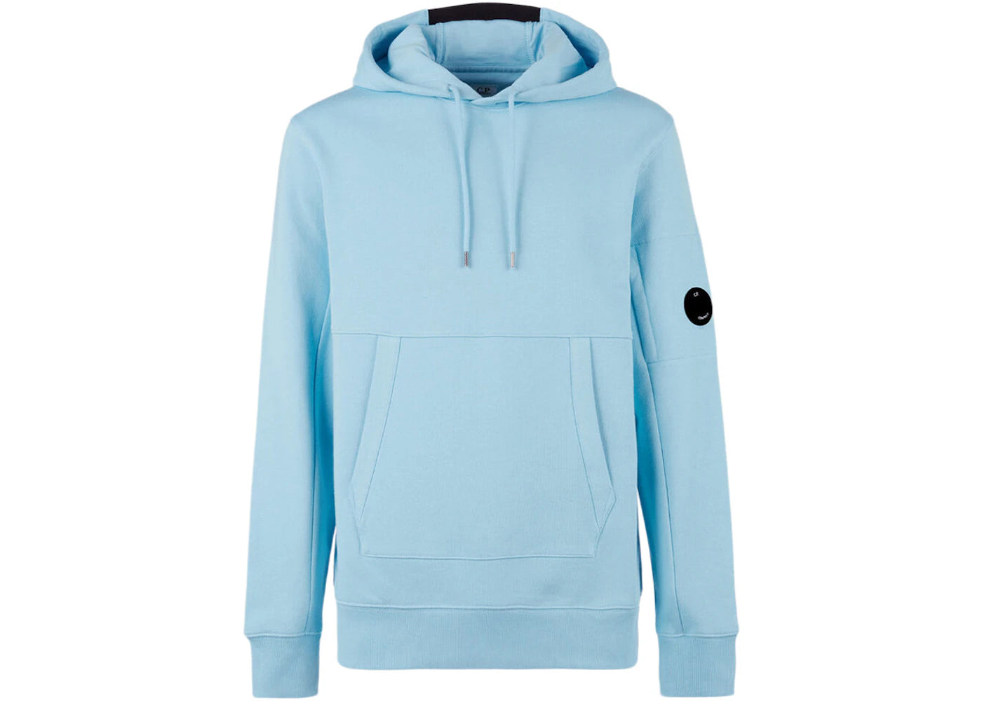 C.P. Company Diagnol Raised Fleece Hoodie Sky Blue