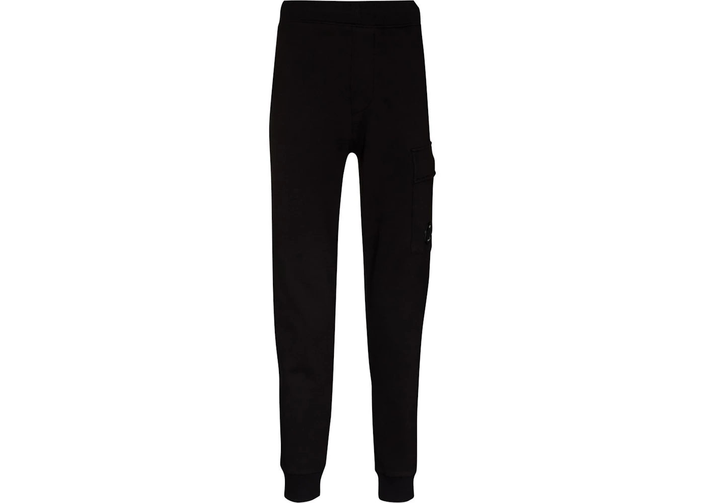 C.P. Company Diagonal Raised Fleece Sweatpants Black