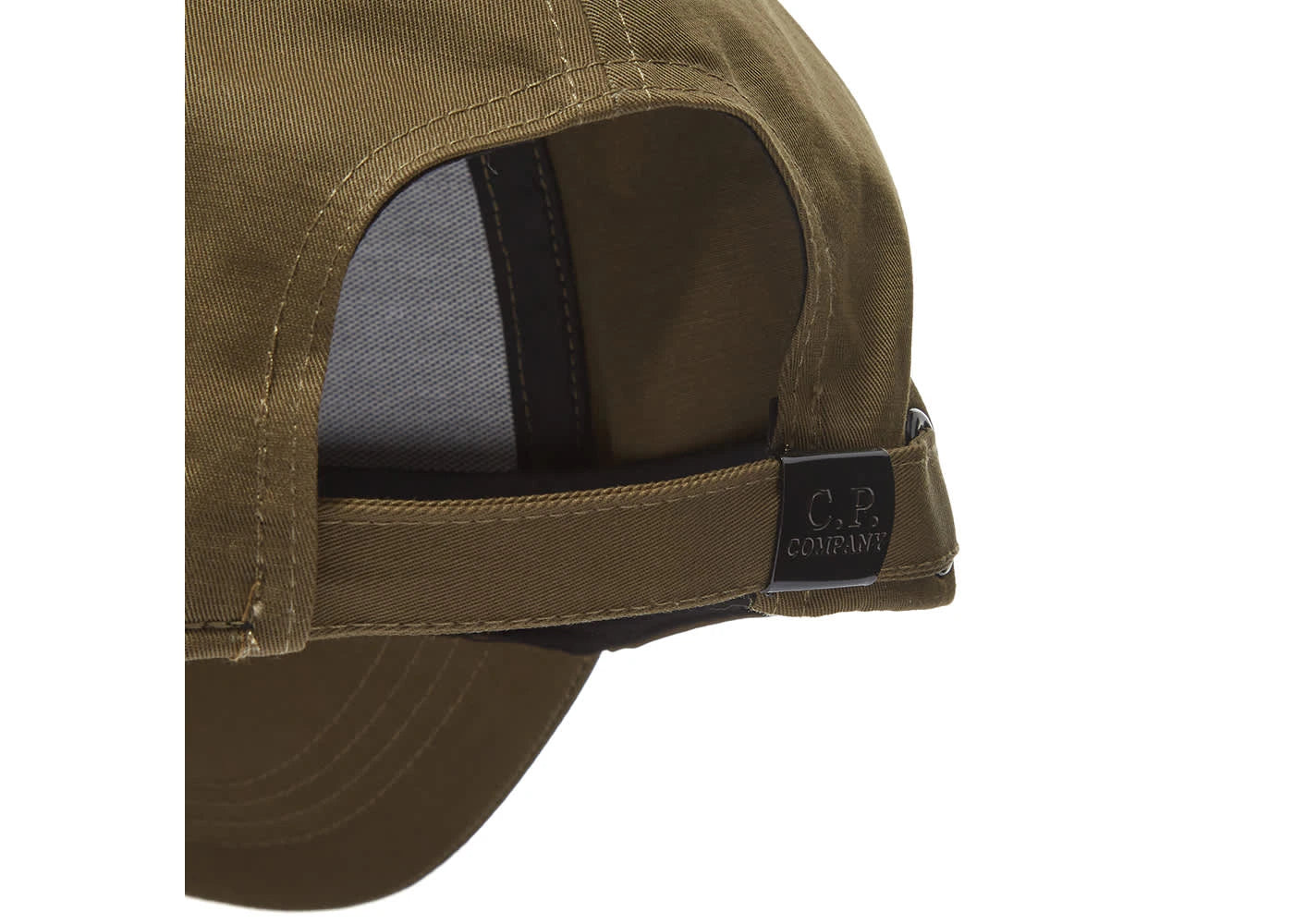 C.P. Company Gabardine Logo Cap Ivy Green