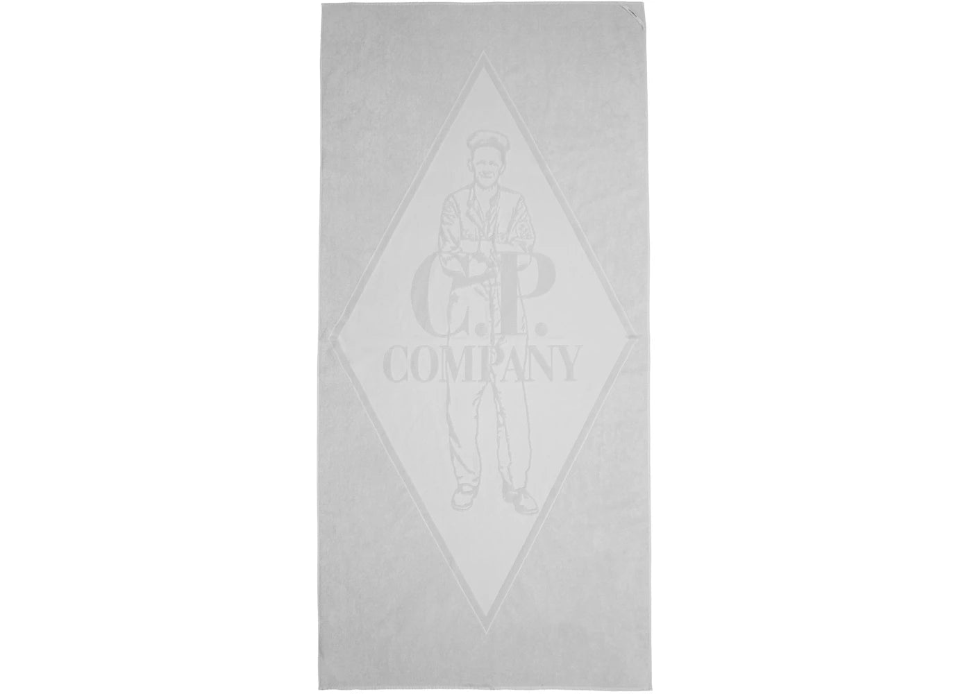 C.P. Company Graphic Beach Towel Lunar Rock Grey