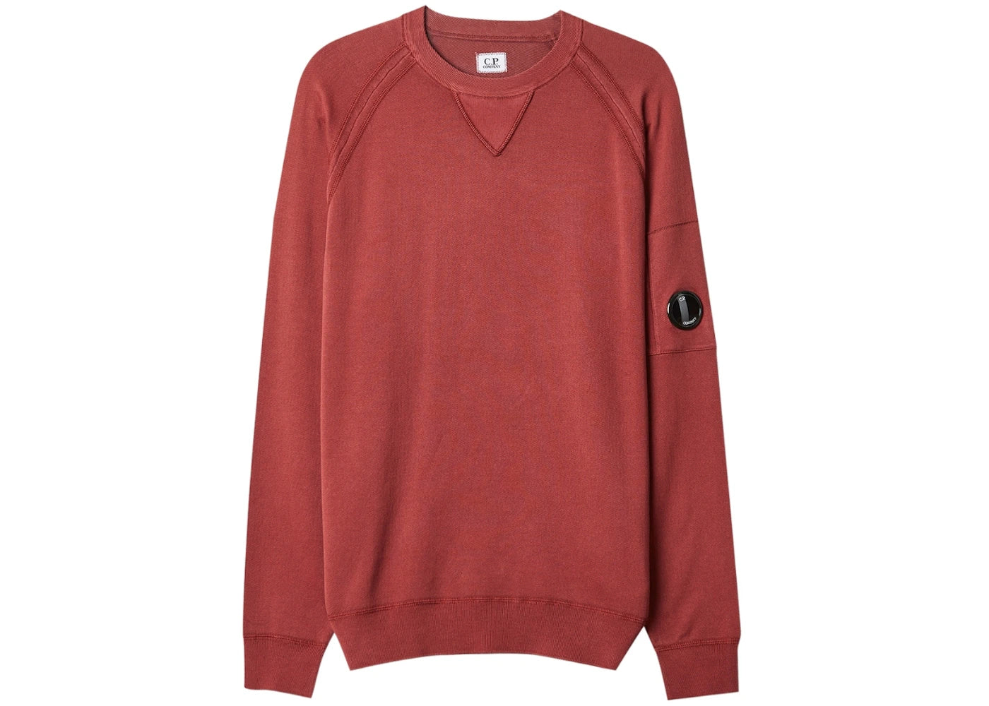 C.P. Company Light Terry Sweatshirt Burgundy