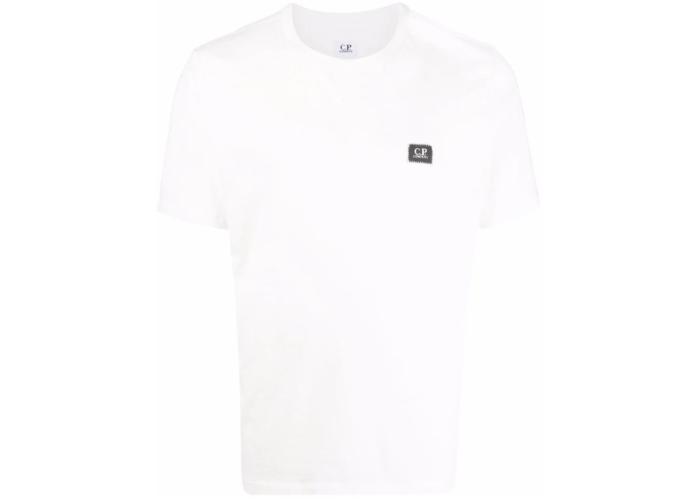 C.P. Company Logo Patch T-shirt Gauze White