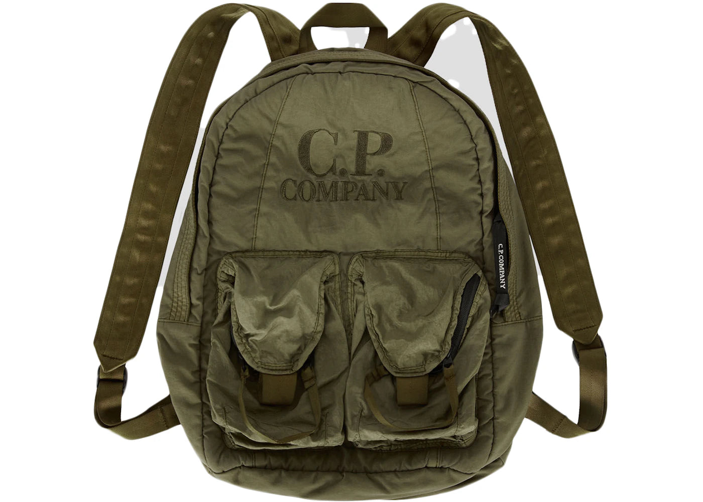 C.P. Company Taylon P Mixed Backpack Ivy Green