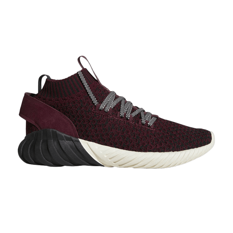 adidas Tubular Doom Sock Maroon