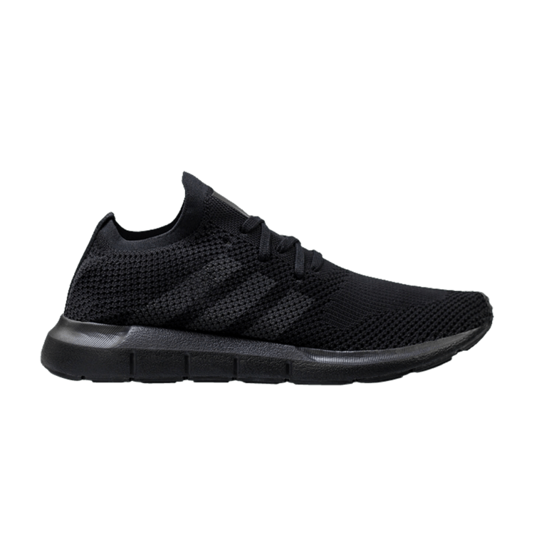 adidas Swift Run Triple Black Primeknit