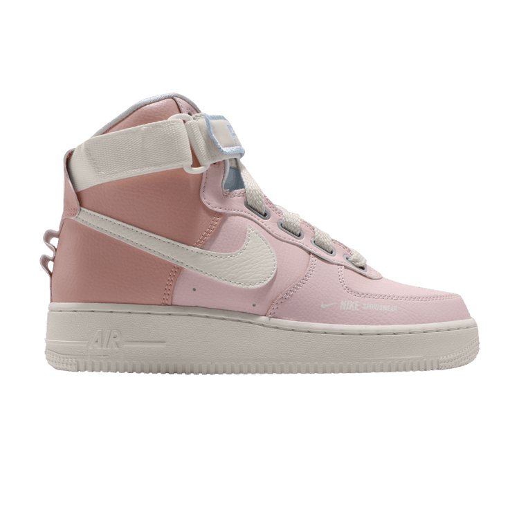 Nike Air Force 1 High Utility “Force is Female” Echo Pink Sail (Women's)