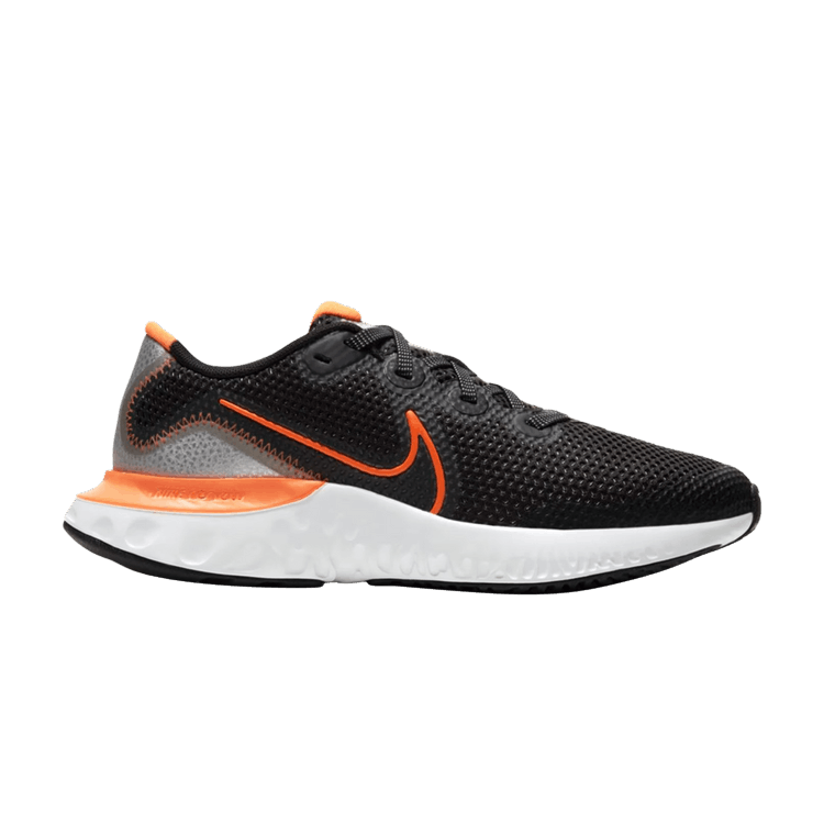 Nike Renew Run Black Total Orange (GS)