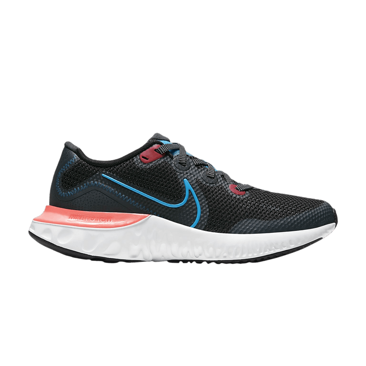 Nike Renew Run Black Laser Blue (GS)