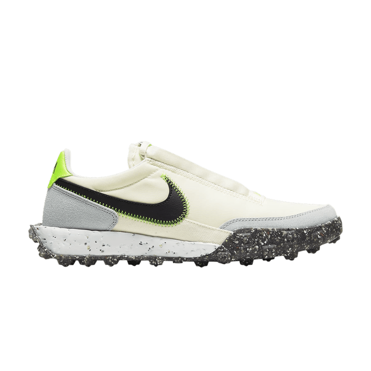 Nike Waffle Racer Crater Pale Ivory Electric Green (Women's)
