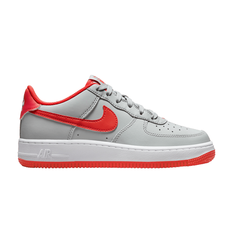 Nike Air Force 1 Low Light Smoke Bright Crimson (GS)