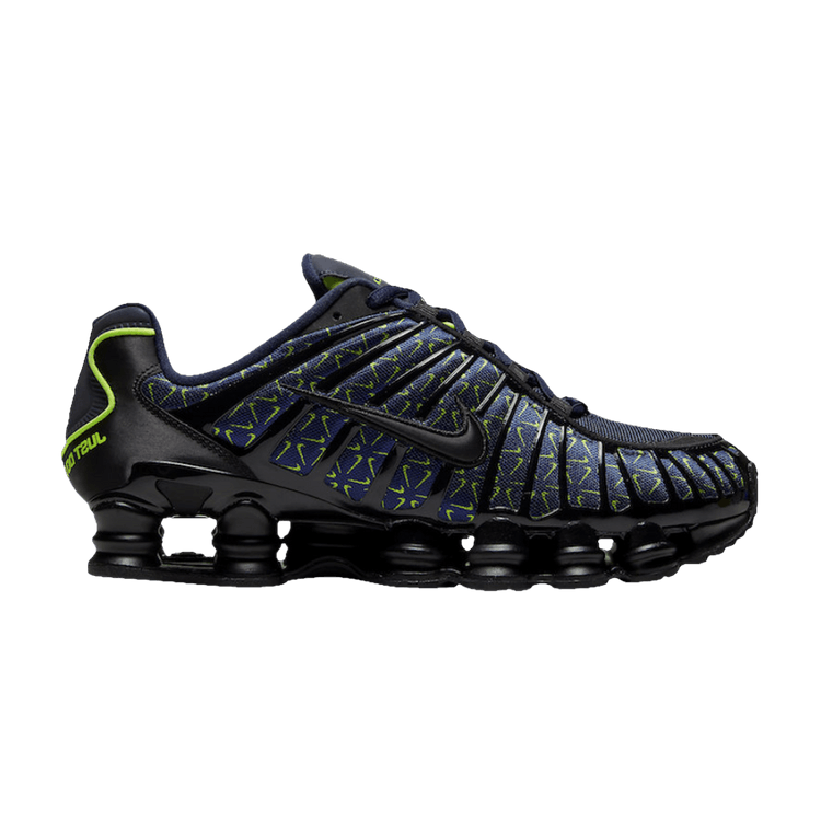 Nike Shox TL Mini Swoosh Obsidian Black Volt