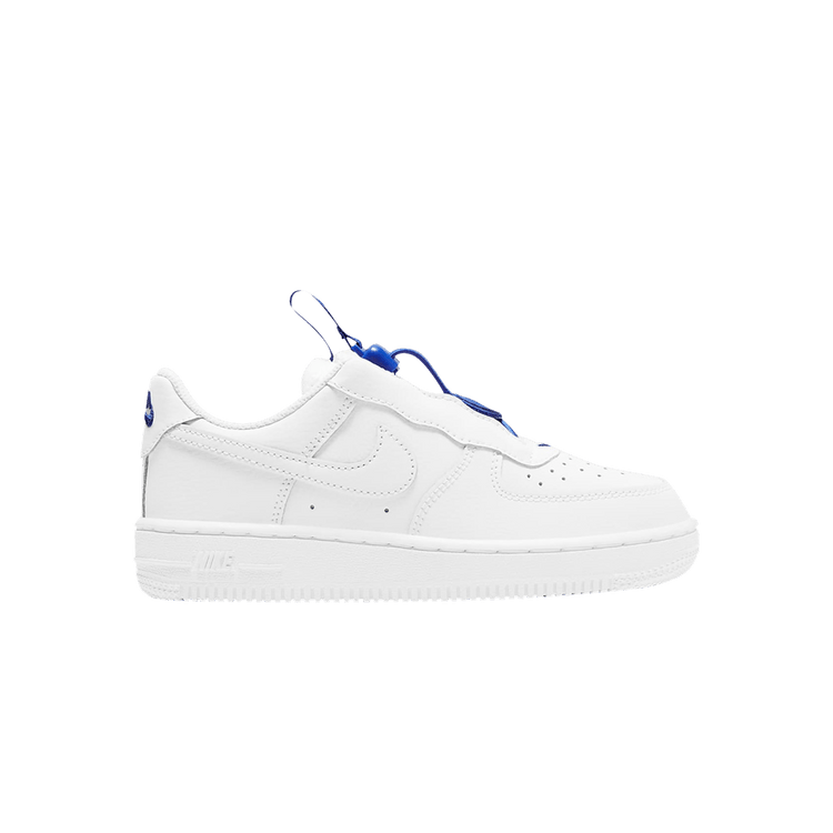 Nike Force 1 Toggle White Hyper Royal (PS)