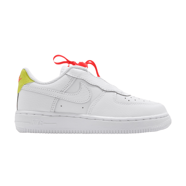 Nike Force 1 Toggle White Bright Crimson (PS)