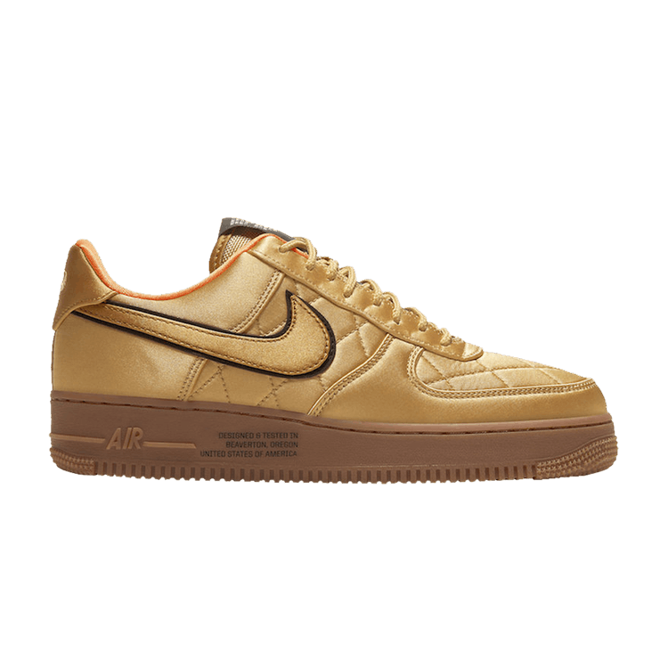 Nike Air Force 1 Low Quilted Satin Pack Wheat