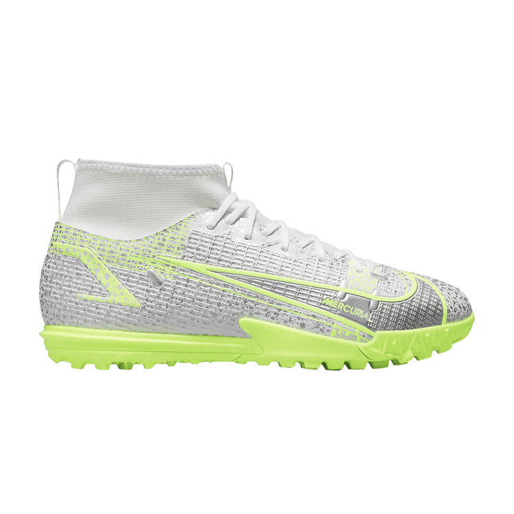 Nike Mercurial Superfly 8 Academy TF Metallic Silver Volt (GS)