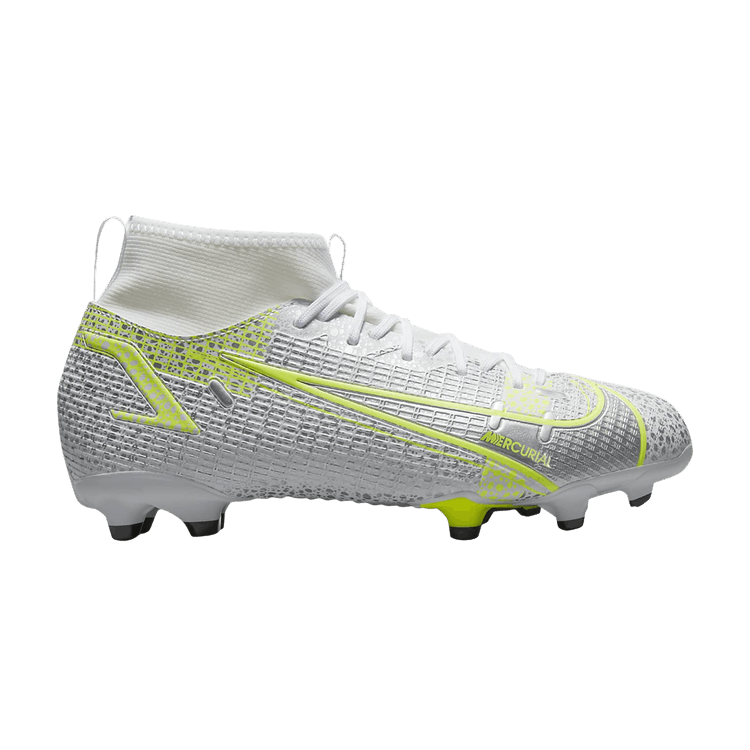 Nike Mercurial Superfly 8 Academy MG Metallic Silver Volt (GS)