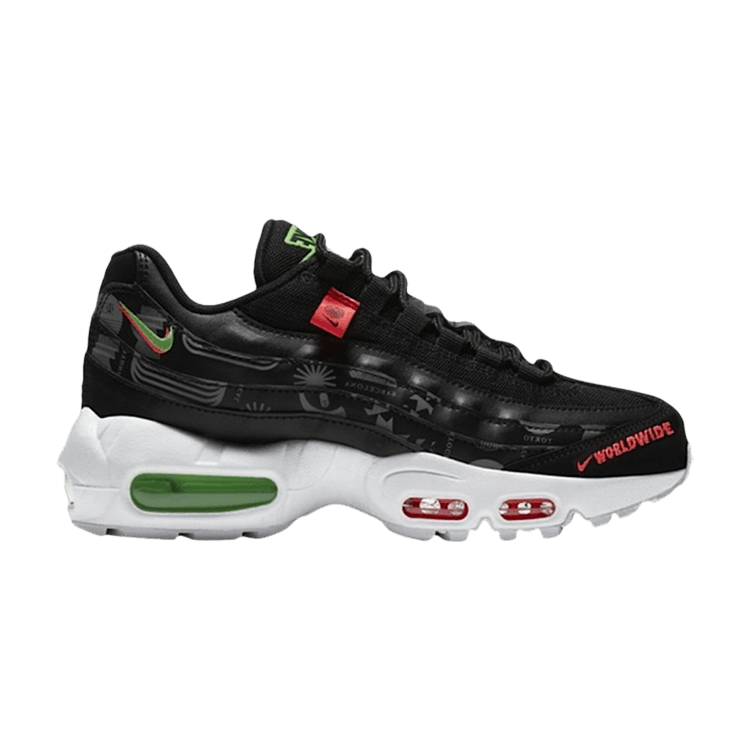 Nike Air Max 95 Recraft SE Worldwide Pack Black (GS)