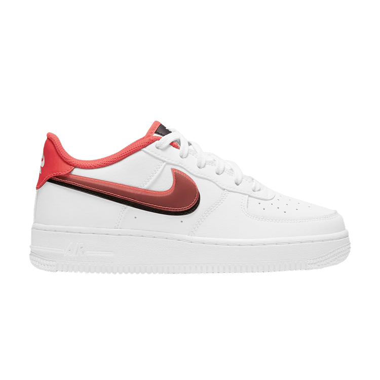 Nike Air Force 1 LV8 Double Swoosh Bright Crimson (GS)