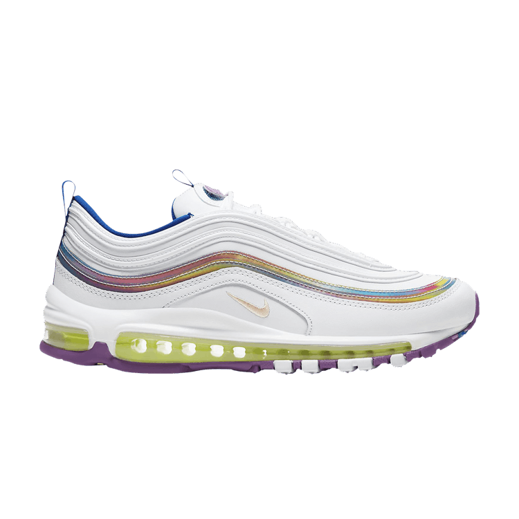 Nike Air Max 97 White Iridescent Stripes (Women's)