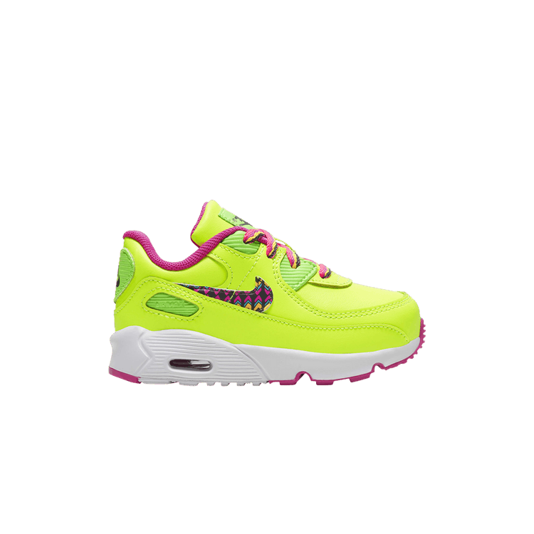 Nike Air Max 90 Volt Fire Pink Green Strike (TD)