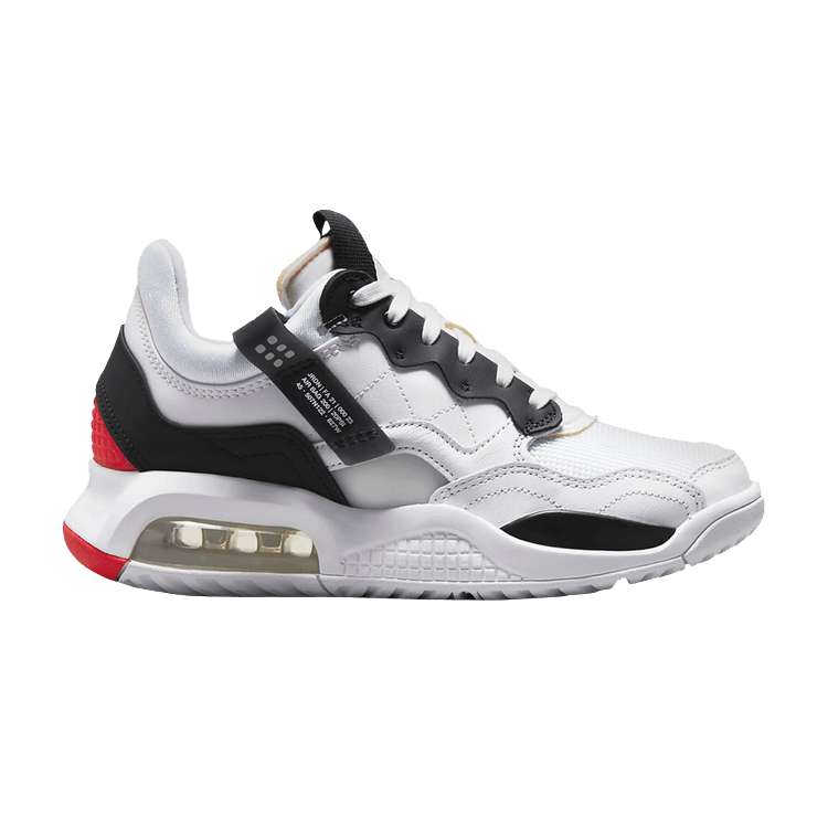 Jordan MA2 White University Red Light Smoke Grey Black (Women's)
