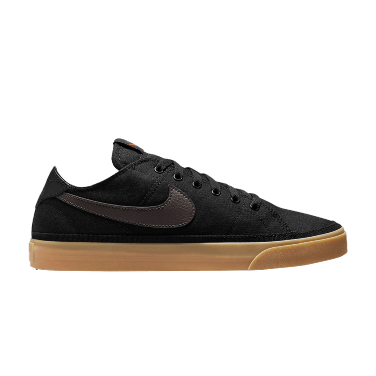 Nike Court Legacy Canvas Black Gum