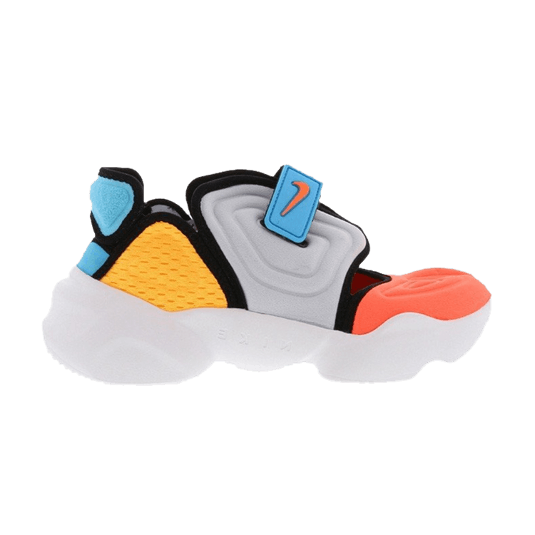 Nike Aqua Rift Football Grey Crimson Blue Fury Yellow (Women's) – Side ...