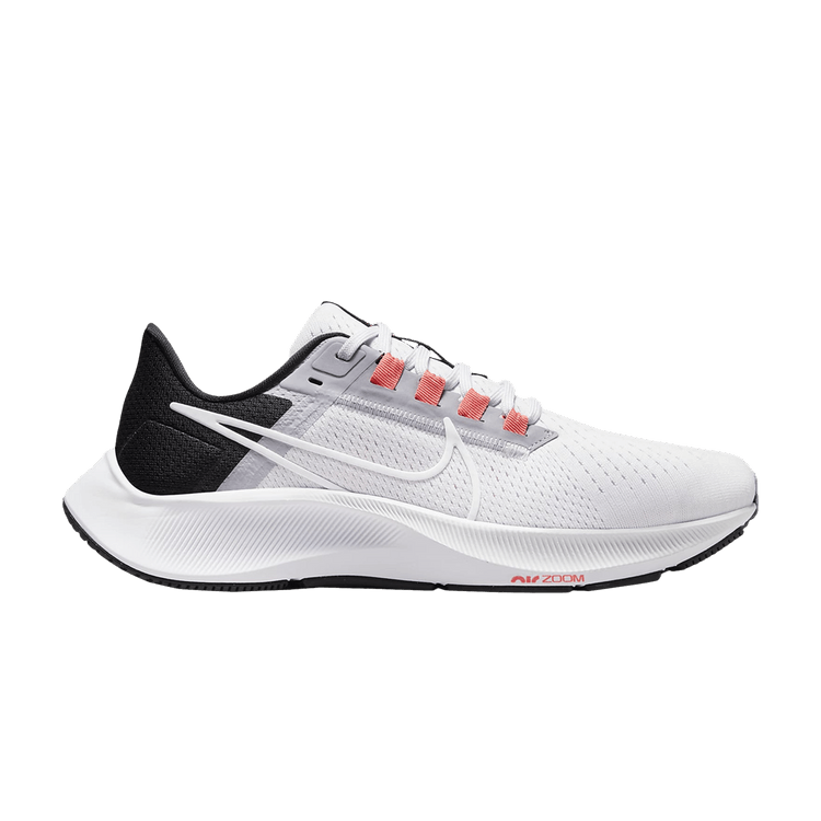 Nike Air Zoom Pegasus 38 White Black Provence Purple (Women's)