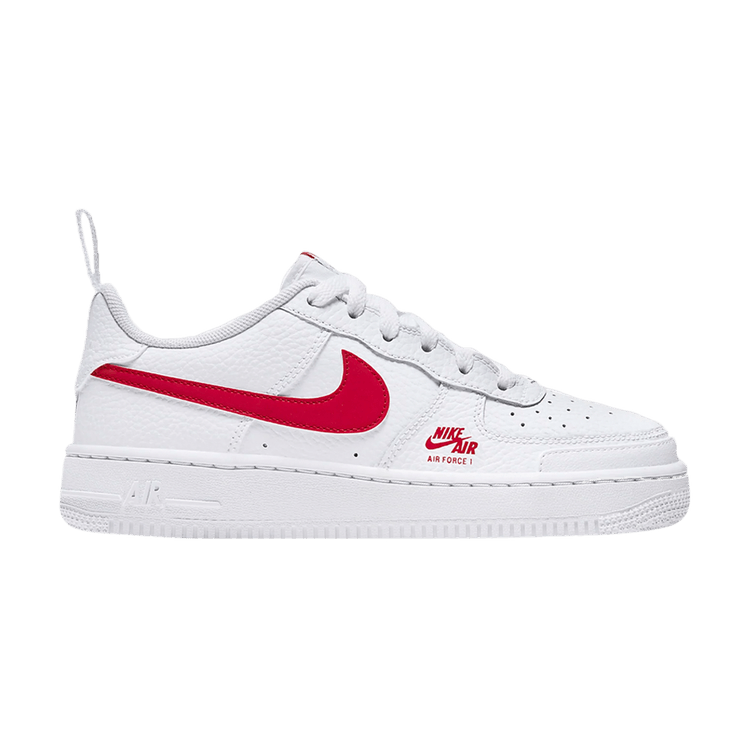 Nike Air Force 1 Low 07 White University Red (GS)