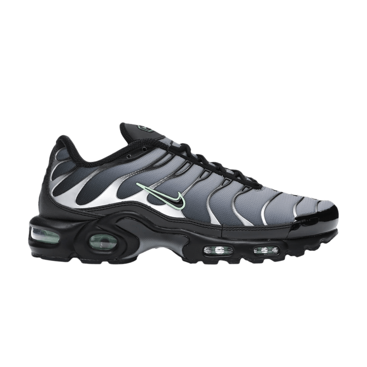 Nike Air Max Plus Black Particle Grey Vapour Green