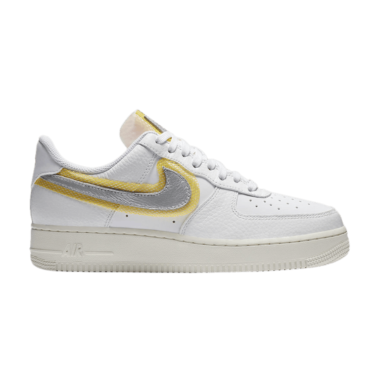 Nike Air Force 1 Low '07 LX White Metallic Silver Gold (Women's)