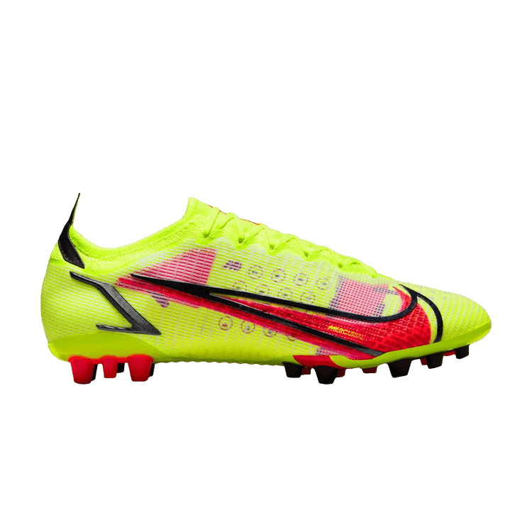 Nike Mercurial Vapor 14 Elite AG Volt Black Bright Crimson