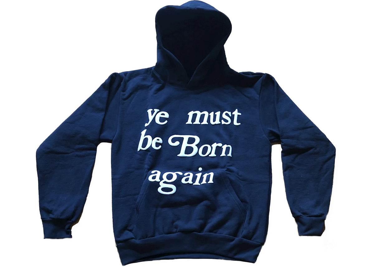 Cactus Plant Flea Market Born Again Hooded Sweatshirt Darkest Navy