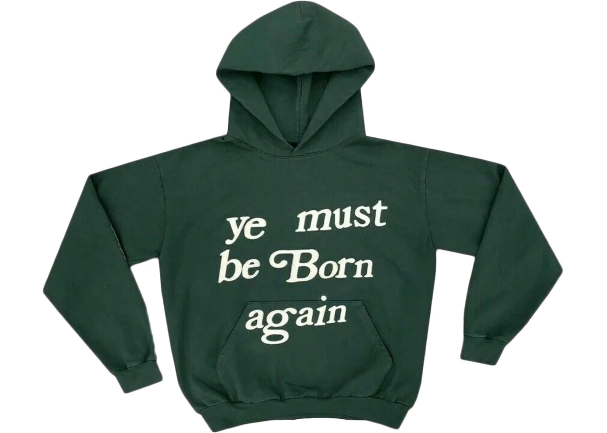 Cactus Plant Flea Market Born Again Hooded Sweatshirt Green
