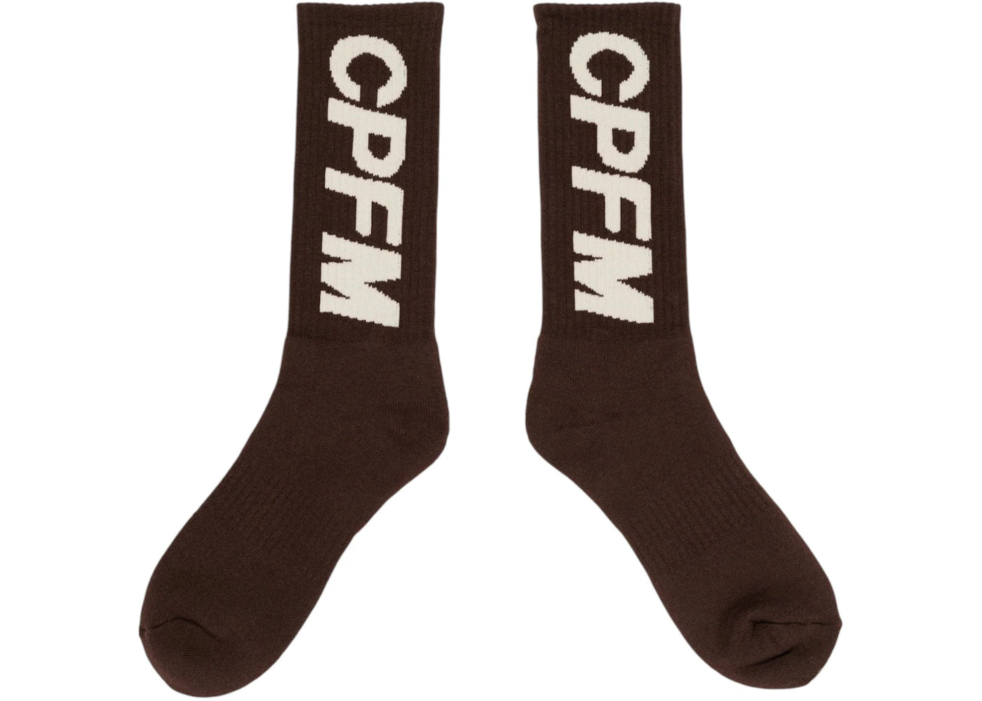 Cactus Plant Flea Market CPFM Brown Tube Socks Brown
