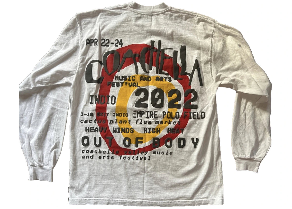 Cactus Plant Flea Market Coachella Weekend 2 L/S T-shirt Natural