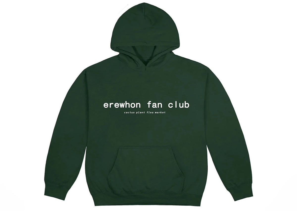 Cactus Plant Flea Market Erewhon Fan Club Hoodie Green