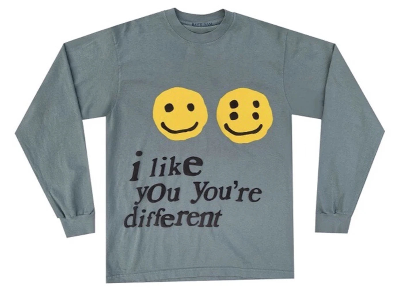 Cactus Plant Flea Market I Like You You're Different L/S Tee Grey