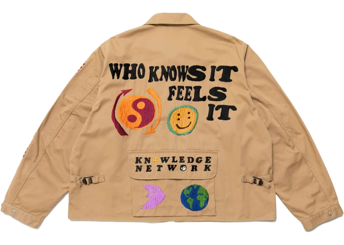 Cactus Plant Flea Market Knowledge Jacket Brown