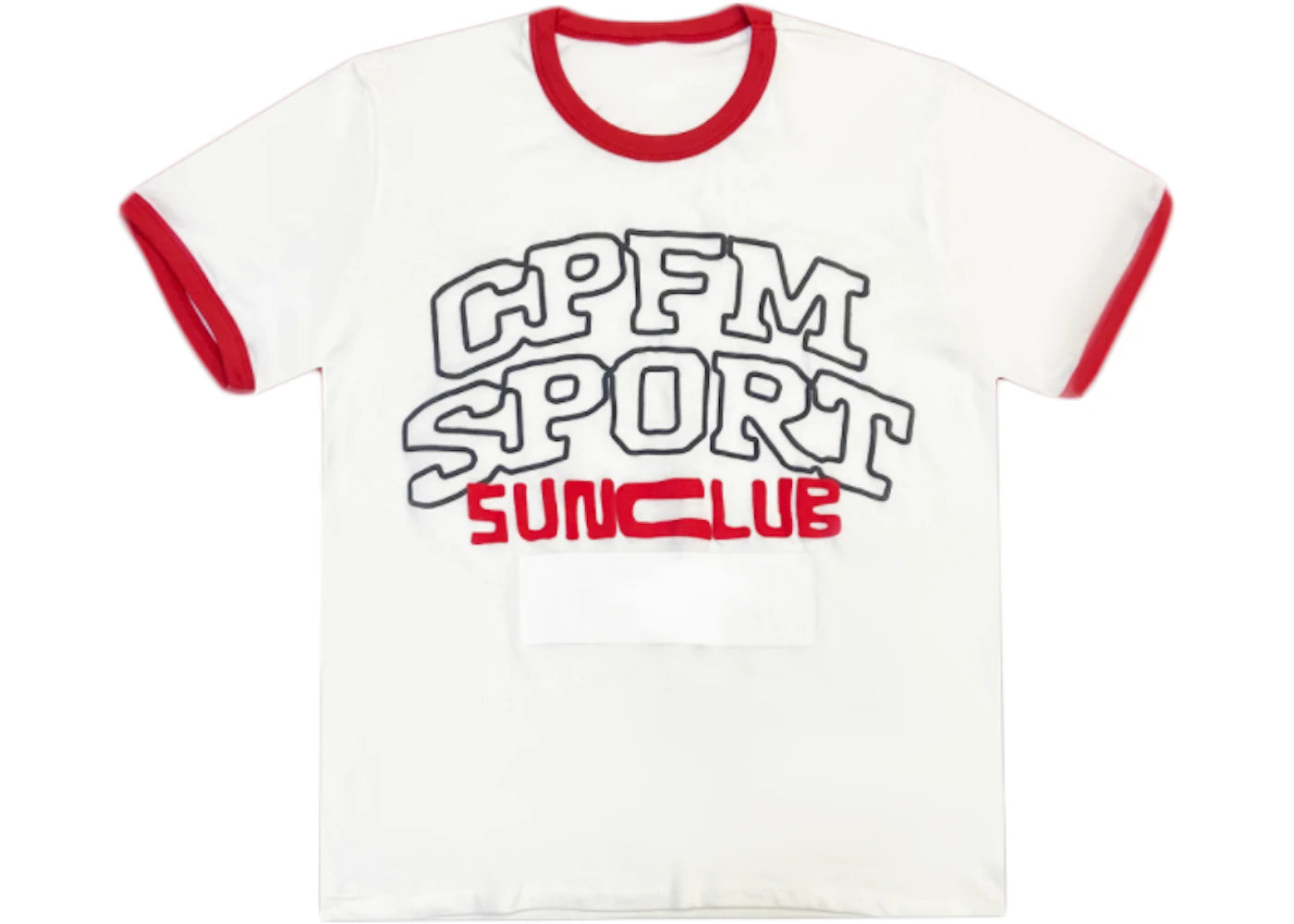 Cactus Plant Flea Market Sports Phys Ed Ringer T-Shirt White