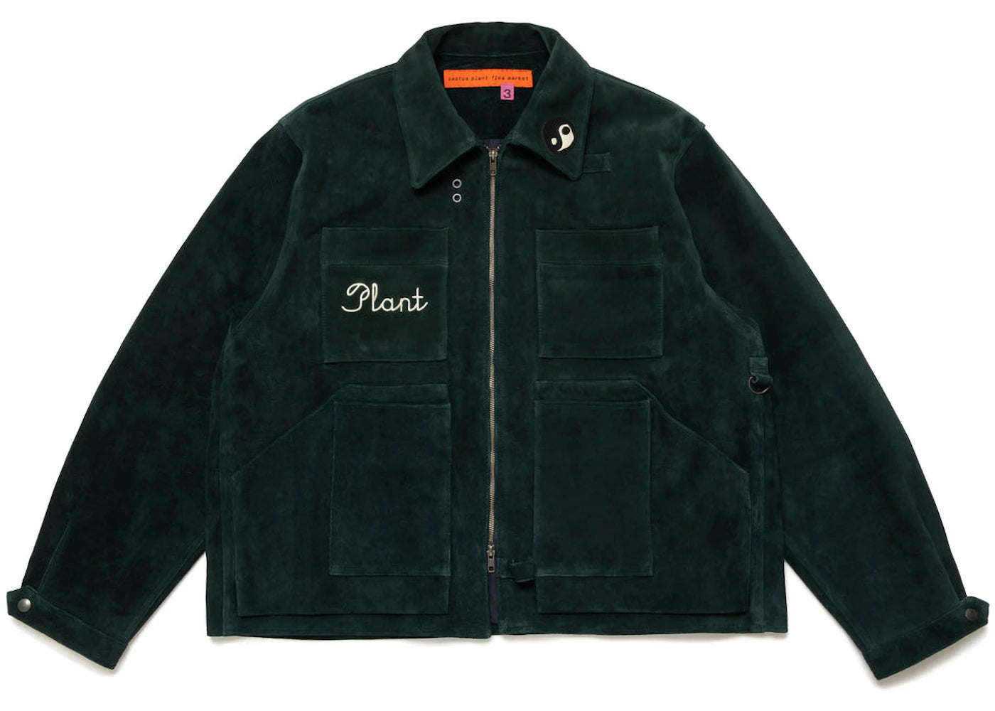 Cactus Plant Flea Market Suede Knowledge Jacket Green