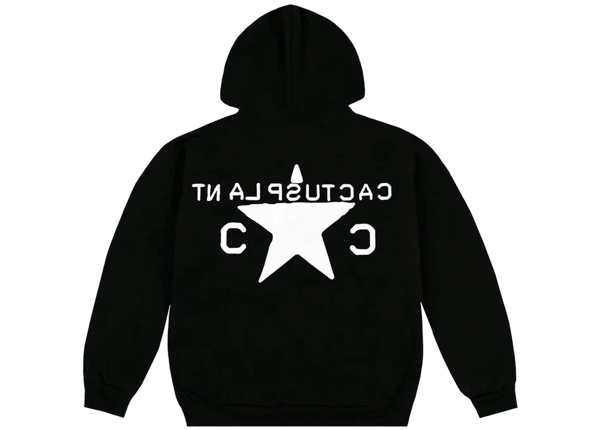 Cactus Plant Flea Market x ComplexCon Star Stamp Hoodie Black