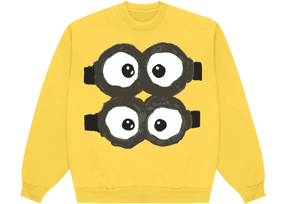 Cactus Plant Flea Market x Despicable Me 4 Minions Theme Park Crewneck Yellow