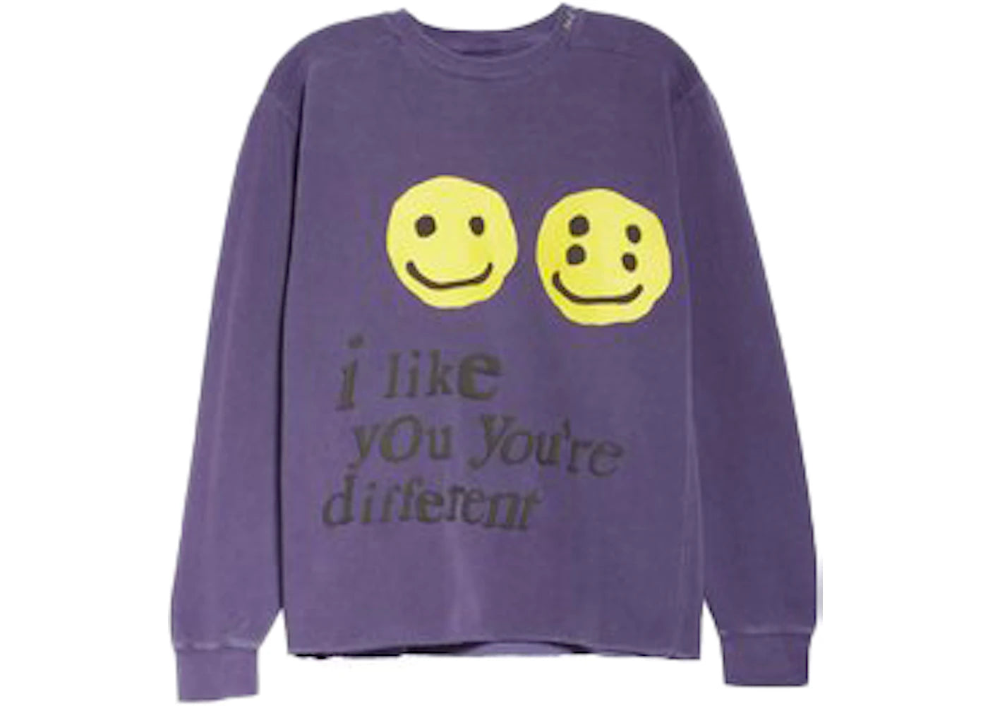 Cactus Plant Flea Market x Union I Like You You're Different Crewneck Purple