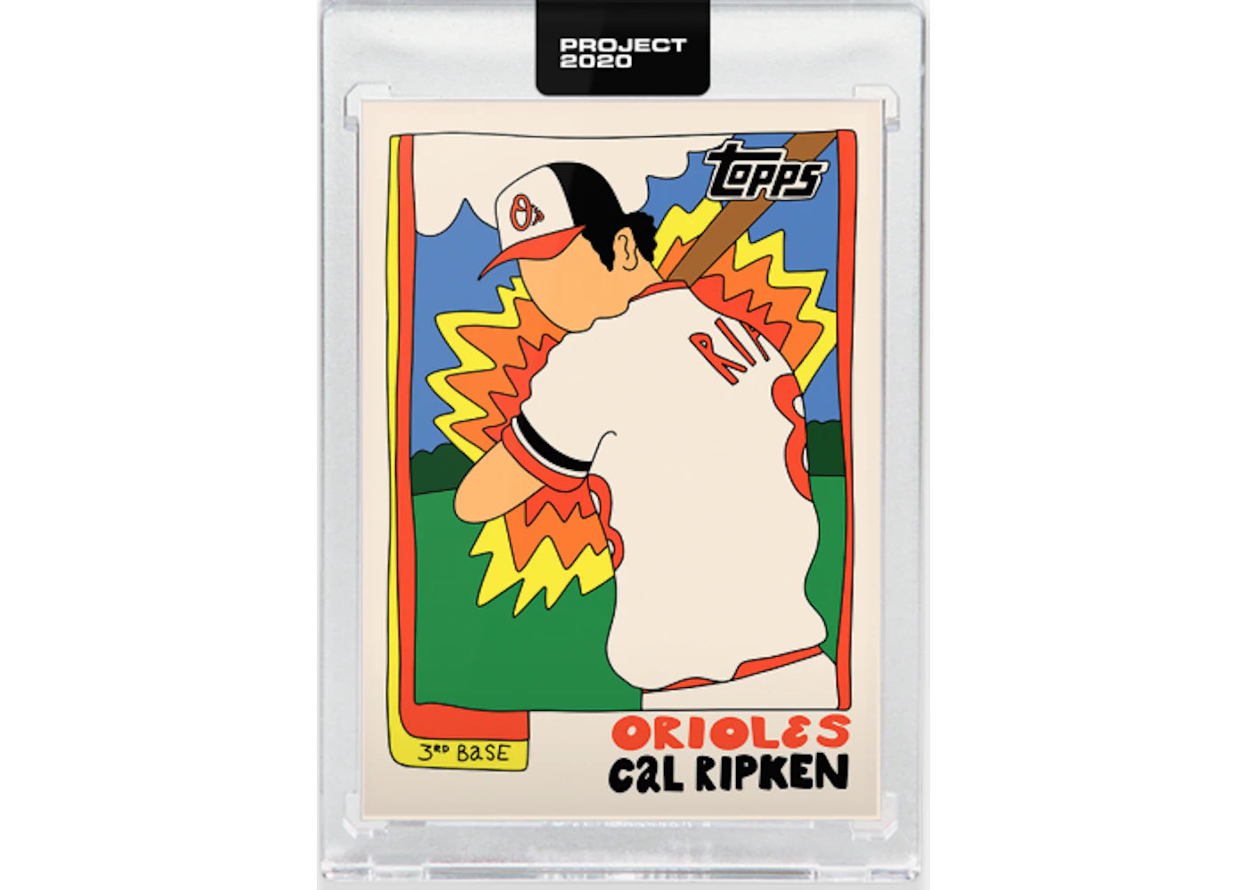 Cal Ripken Jr. 1982 Topps Project 2020 Fucci Artist Proof /20 #5